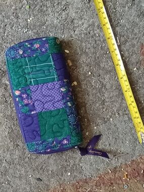 Donna Sharp Purple Plaid Wallet